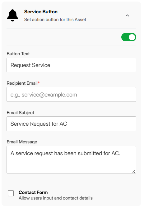 Service Request