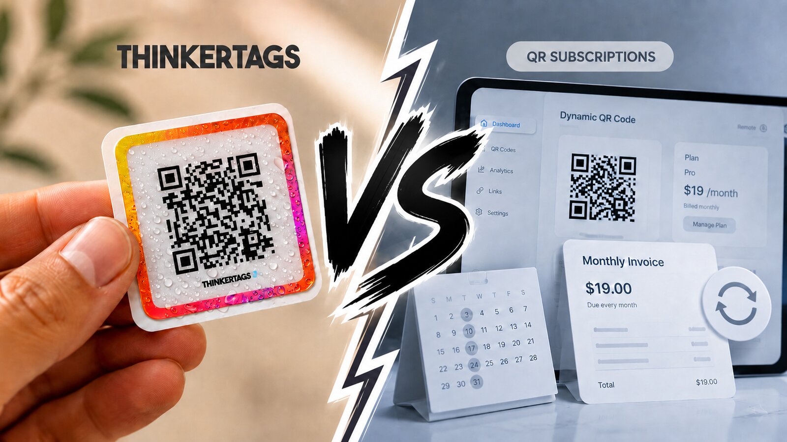 What Dynamic QR Codes Cost in 2026: Stickers vs Subscriptions